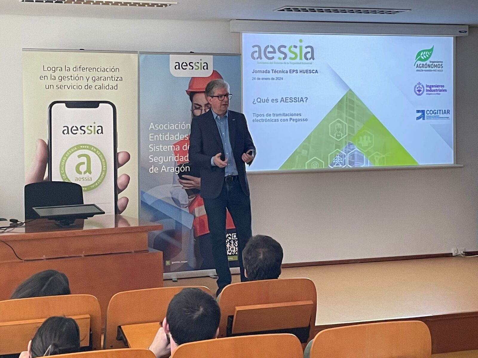 AESSIA participa en la Jornada sobre legalización de instalaciones de seguridad industrial en Aragón: Agentes, documentos y trámites necesarios AESSIA. Asociación de Entidades del Sistema de la Seguridad Industrial de Aragón