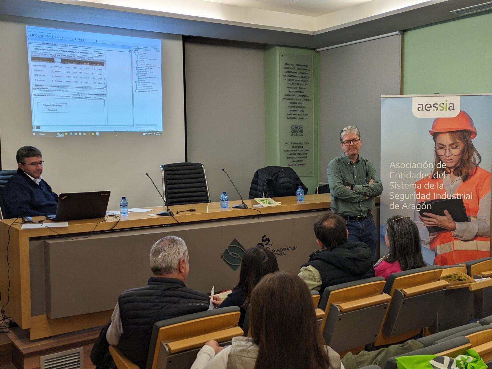 APEHIM celebra una charla sobre el programa FARIE, con la colaboración de AESSIA AESSIA. Asociación de Entidades del Sistema de la Seguridad Industrial de Aragón